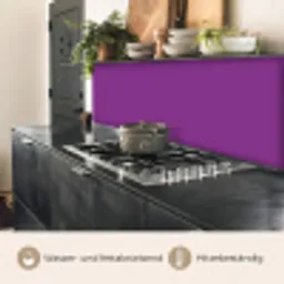 Paars - Kleuren - Effen keuken achterwand 2 middel 871 -usp_DE