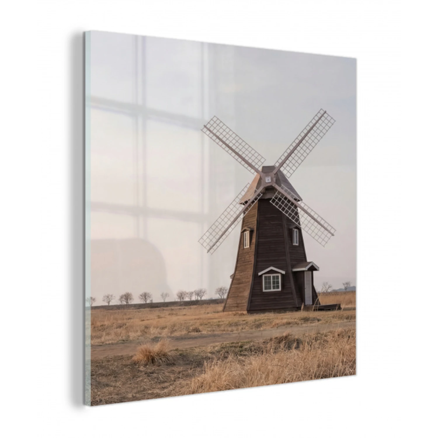 Windmolens - Landschap - Veld plexiglas 5mm klein -z3d