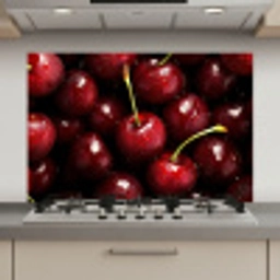 Rood - Fruit - Kersen keuken achterwand spatscherm klein -3d_website