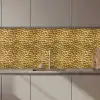 Metaal - Dynamisch - Goud keuken achterwand 2 middel 871 zz_3dshopping