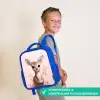 Hedwig hertje Kinderrugzak - Blauw middel -sfeer3_NL