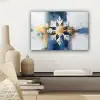 Abstract - Winter - Sneeuwvlok - Sneeuw - Goud canvas 2cm klein -sfeer6