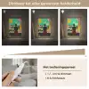 Vrouw - Keuken - Katten - Doorkijk Light Box met kabel (Tafellamp) klein -USP_dimbaarNL