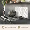 Grafisch - Patroon - Modern - Hexagon keuken achterwand spatscherm klein 900 -usp_NL