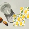 Bloemen - Paaseieren - Geel onderzetter kurk middel -sfeer4