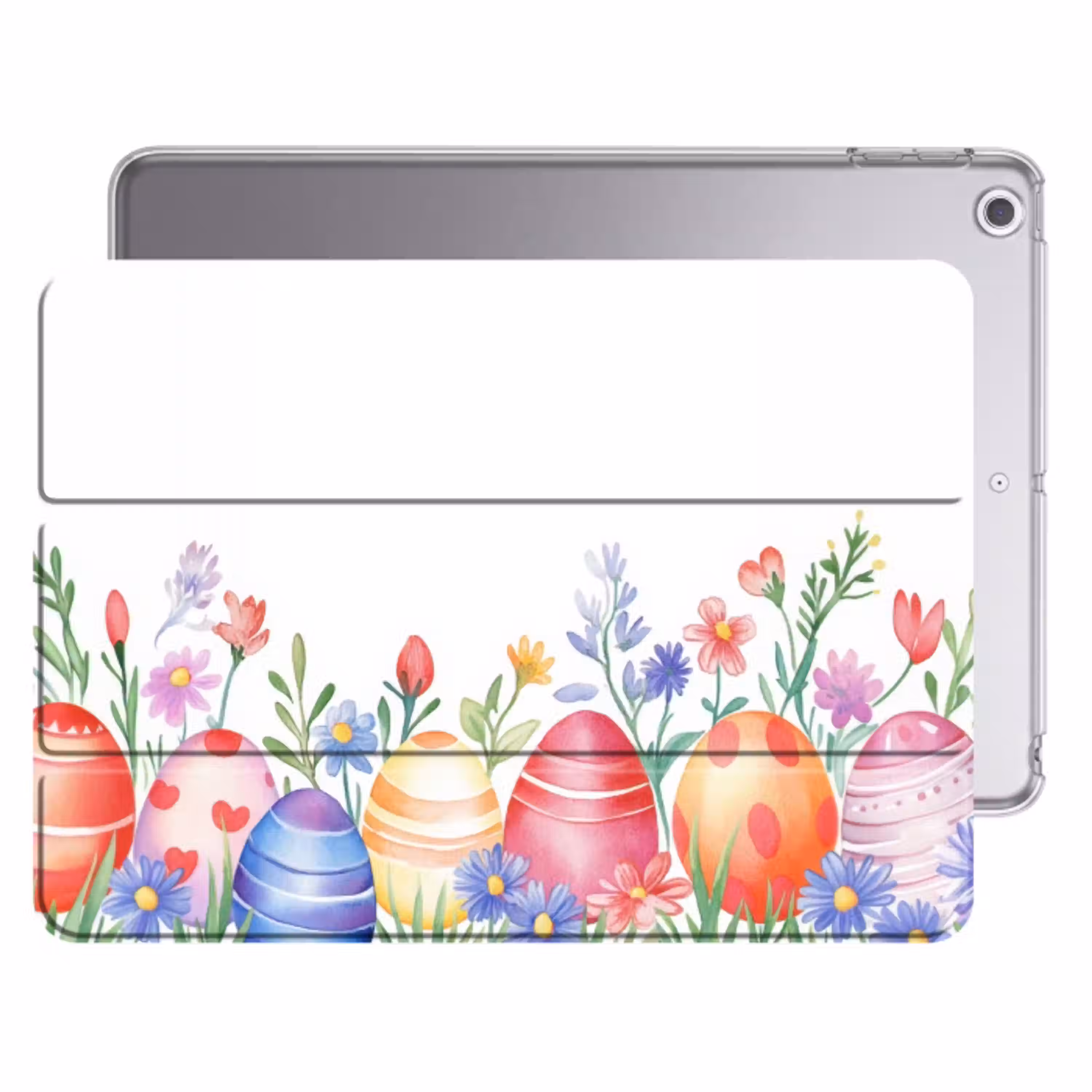 Bloementuin - Kleurrijk - Eieren Apple iPad 2017 middel -threedimensional_3d_global