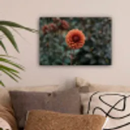 Dahlia - Bloem - Natuur - Sfeervol canvas 2cm klein -sfeer1