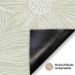 Sereen - Bloemen - Groen Deurmat klein 898 -antislip_DE