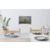 Kerstboom - Cadeaus - Rood - Goud Muursticker klein -eettafel