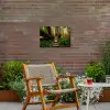 Jungle - Natuur - Trap - Bomen Tuinposter op houten frame 2 cm dik klein -sfeer3