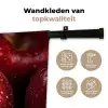 Rood - Appels - Fruit Wandkleed katoen middel -sfeer2