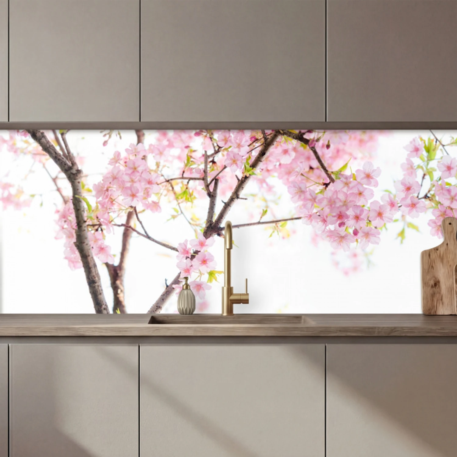 Kersenbloesem - Roze - Bloemen - Sakura - Natuur keuken achterwand 2 middel zz_3dshopping