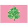 Blad - Groen - Illustratie - Minimalistisch poster papier klein -3d