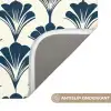 Klassiek - Motief - Blauw WCmat klein 1009 -USP_AntislipNL