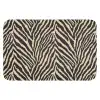 Zebra - Klassiek - Zwart WCmat klein 1009 -3d