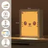 Kat - Simplistisch - Oranje - Vrolijk Light Box met kabel klein -USP_NL