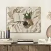 Boek - Illustratie - Tulpen - Koffie PET vilt klein -sfeer1