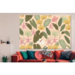Patroon - Bloemen - Kleurrijk forex 5mm xxl -woonkamer
