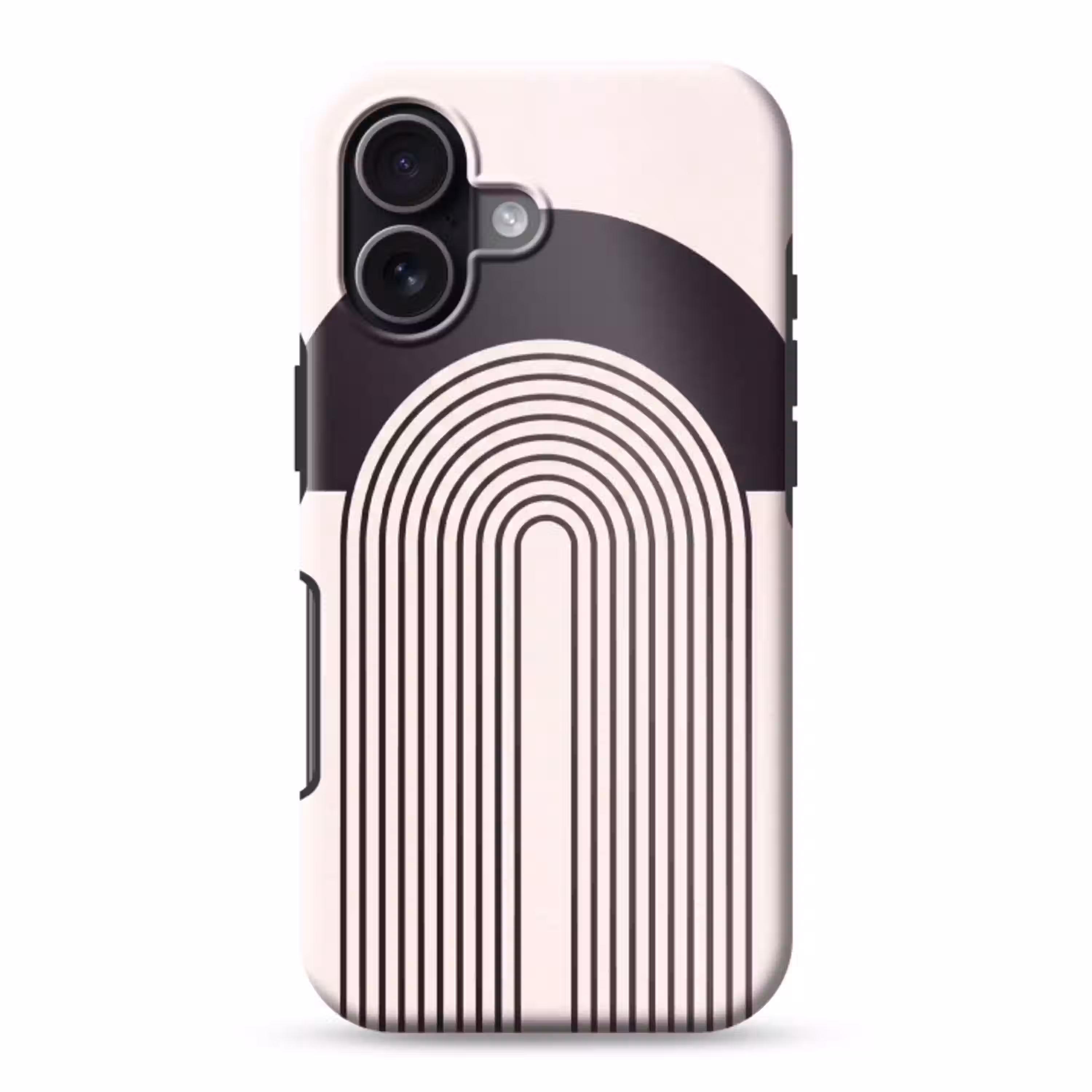 Abstract - Boog - Modern Toughcase MagSafe Apple iPhone 17 klein -3d