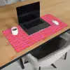 Organisch - Raster - Roze Muismat XXL klein 681 -sfeer1