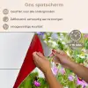 Bloemen - Natuur - Groen - Gras - Paars - Wit keuken achterwand spatscherm klein -spatscherm_NL
