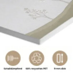 Minimalistisch - Kraanvogels - Blauw PET vilt klein -closeup_DE