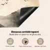 Landschap - Japandi - vogel Inductie beschermer vinyl 3mm middel -usfeer4_FR