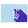 Today is a good day - Blauw - Schaduw Deurmat klein -zkaufland3d