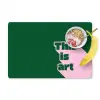 This is art - Schaduw - Roze Placemat vinyl groot -zzzproduct_Kitchenyeah-website