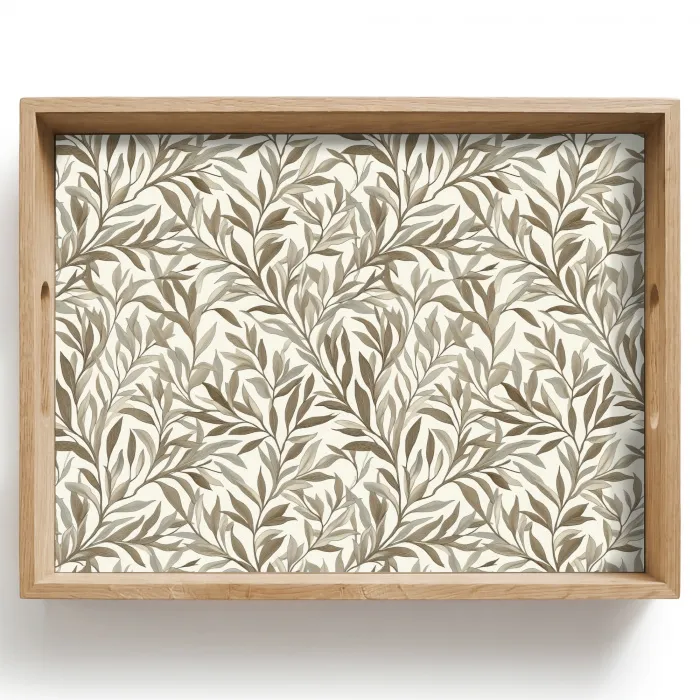 Takken - Botanisch - Taupe Dienblad Rechthoek middel 911 -z3d_shopping