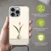 Tulp - Vaas - Beige Hoesje iPhone 16 Pro Max met koord klein -sfeer2_NL