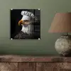 Arend -Amerika - Koksmuts - Vogel - Stoer plexiglas 5mm klein -sfeer3