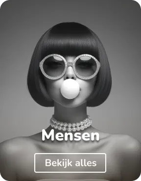 Vilt schilderijen mensen