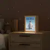 Pinguïn - Sneeuw - Landschap - Wit Light Box met kabel (Kinderlampje) klein -sfeer1_kind