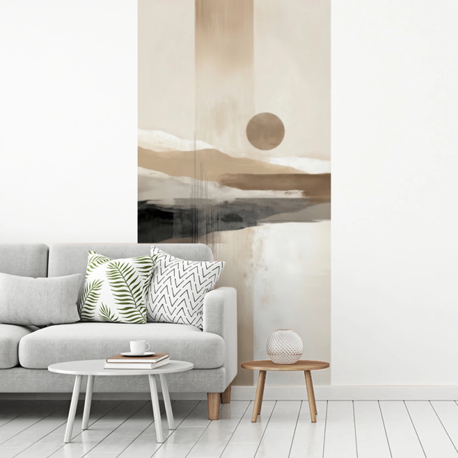 Minimalistisch - Landschap - Dimensie fotobehang vinyl groot -woonkamer