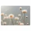 Strobloemen - Wit - Daglicht Placemat vinyl groot -zzsfeer1_Kitchenyeah-website