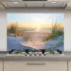Strand - Zon - Duin - Gras - Zand - Horizon keuken achterwand spatscherm klein -3d_website