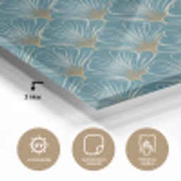 Symmetrisch - Patroon - Blauw plexiglas 5mm klein 11 -wsfeer2_DE
