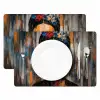 Portret - Vrouw - Bloemen Placemat vinyl groot -zzsfeer2_Kitchenyeah-website
