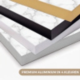 Wit - Marmer - Grijs Textielframe zwart klein 947 -USP_kleurenNL