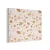 Terrazzo -  Patroon - Kleurrijk - Zalm PET vilt klein 837 -3d
