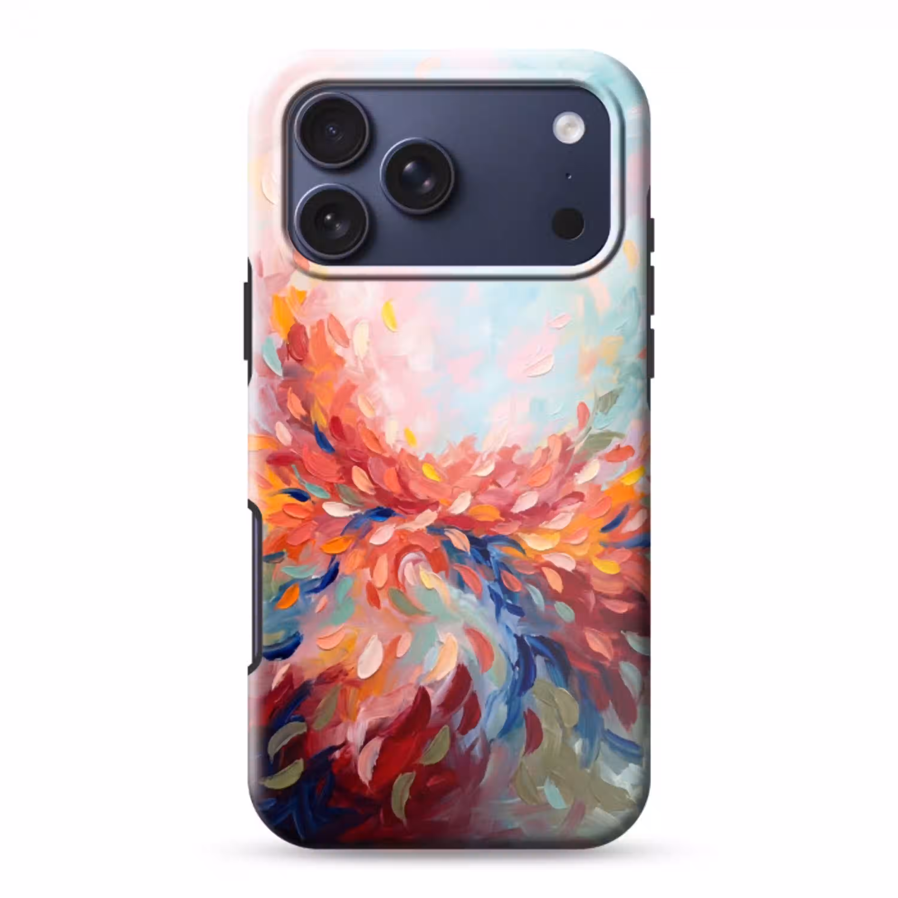 Bloemen - Abstract - Kunst - Modern Toughcase MagSafe Apple iPhone 17 Pro Max klein -3d