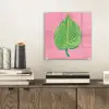 Illustratie - Blad - Minimalistisch - Groen plexiglas 5mm klein -sfeer1