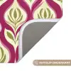 Retro - Floraal - Paars Badmat klein 997 -USP_AntislipNL