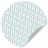 Design - Geometrie - Patroon - Groen Wandcirkel behangsticker klein 186 -3d