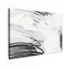 Zwart - Wit - Grijs - Abstract canvas 2cm klein -z3d