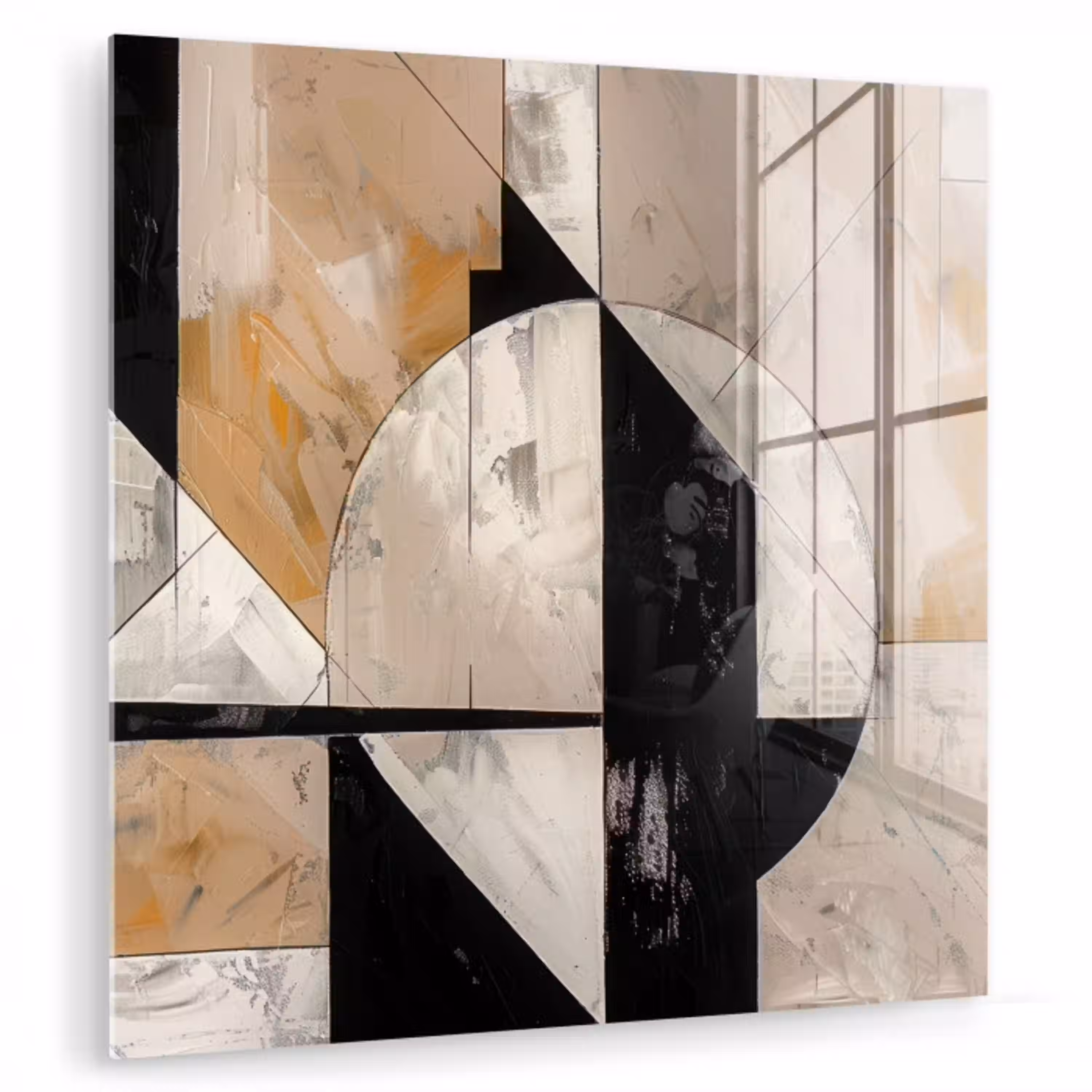 Abstract - Modern - Geometrisch - Pastel plexiglas 5mm klein -zzzproduct_nieuw