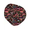Spat - Abstract - Waterverf - Zacht Wandcirkel Organisch Forex 3mm klein 629 -3d