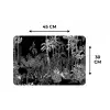 Jungle - Bomen - Bladeren - Tropical Placemat vinyl groot -specs