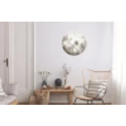 Jungle - Palmbomen - Natuur Wandcirkel aluminium klein -woonkamer